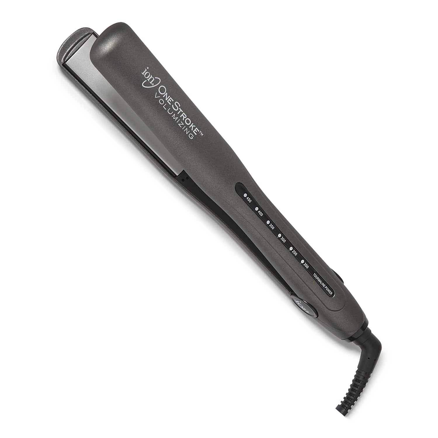 Photo 1 of ion One Stroke Volumizing Flat Iron 1 Inch, Auto Shut Off, Tri-Layer Heaters, Fast Heat Up, Tourmaline and Japanese Ionic-Ceramic Minerals