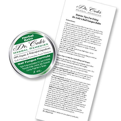 Dr. Cole’s Organic Nail Fungus Treatment Extra Strength, Herbal, Antifungal Treatment for
