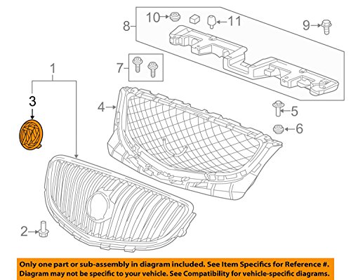 image for General Motors, F-Emblem, 20913792, Regular