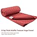Aqui Legend Yoga Mat Towel, Non Slip Hot Yoga Towel, Highly Absorbent Soft and Sustainable Mat Towel for Yoga, Pilates, Gym and Outdoor Fitness (Brick Red, M)thumb 1
