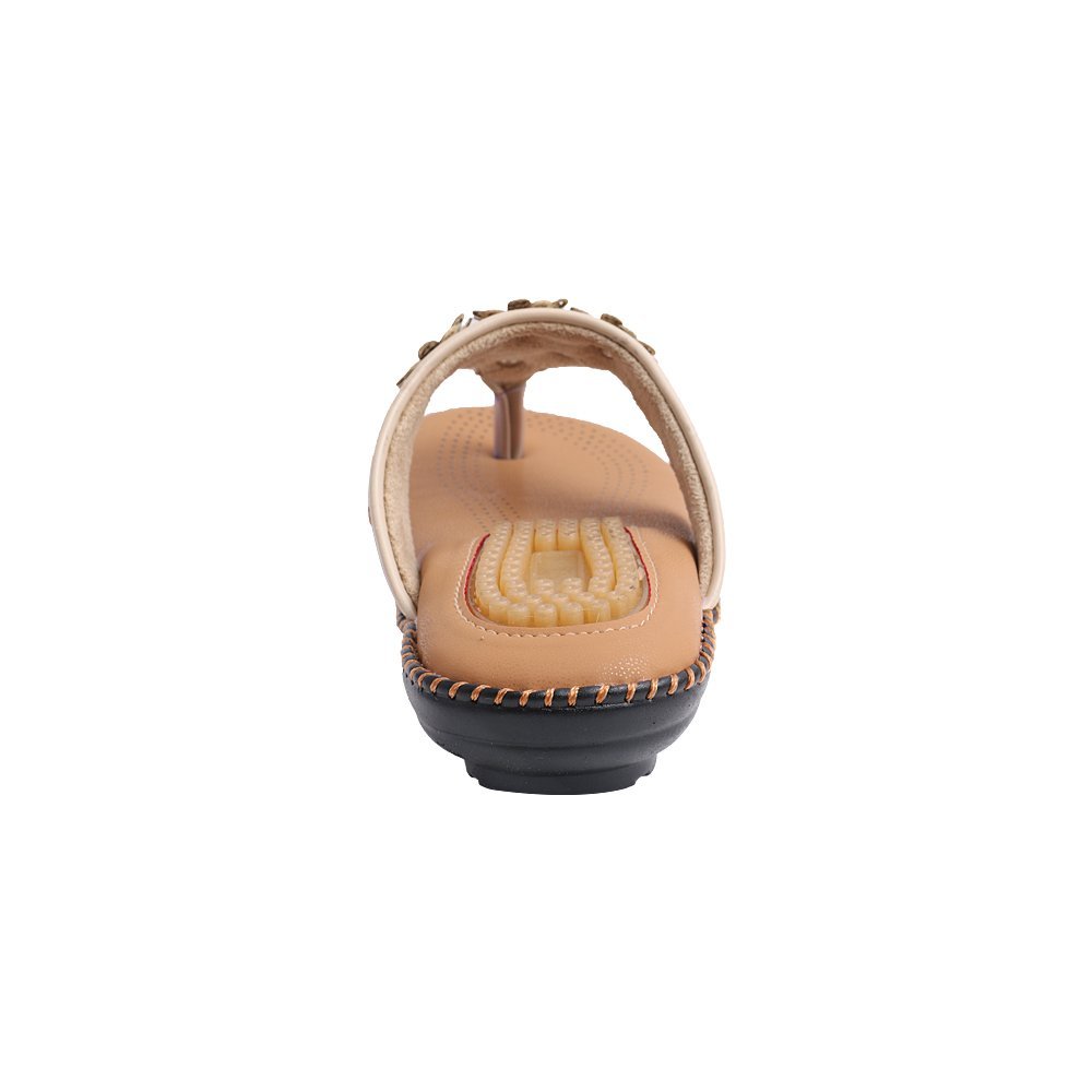 motion women's off-white doctor sole slipper