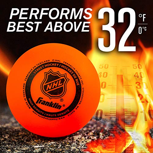 Franklin Sports Street Hockey Balls, Low Bounce Pricepulse