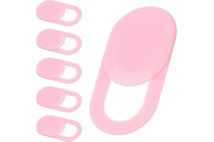 MECCANIXITY Webcam Cover, Ultra-Thin Web Camera Slide Cover Sliding Camera Blocker Pink for Laptop, PC, Computer, Phone Pack 
