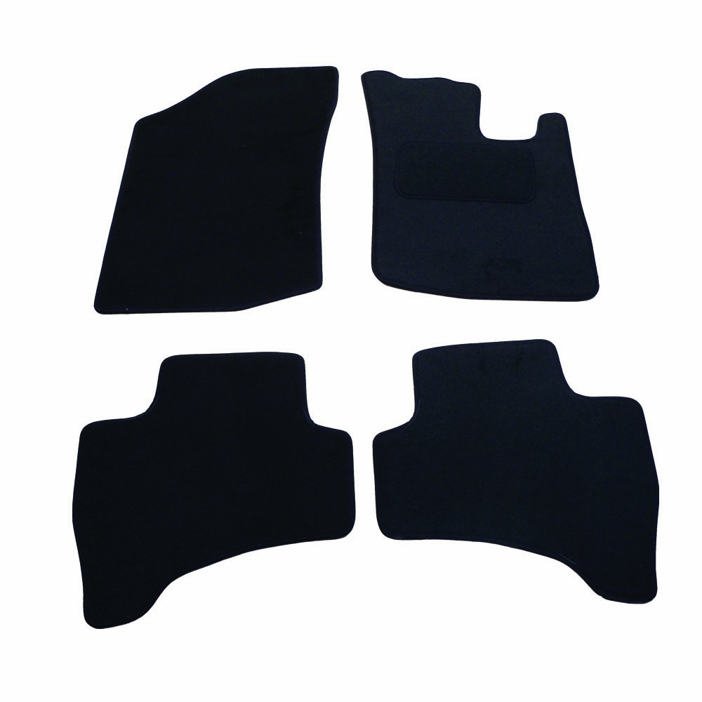 Sakura Car Mats for Citroen C1 Fits Models 2005-14 - Black