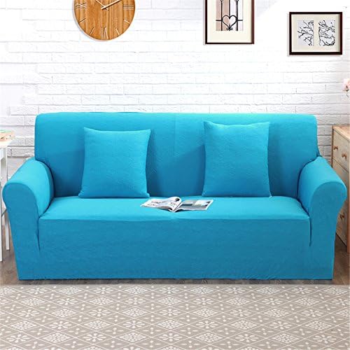 PASSIONS 3 Seater Sofa Slipcover Stretch Knitting Jacquard Sofa Covers Easy Fit Elastic Fabric Settee Couch Protector