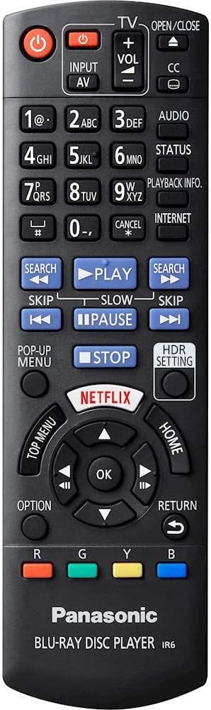 DP-UB820 Region Zone Code Free 4K Ultra HD Blu Ray Player with OREI - 110V Voltage Only - 4K UHD - WiFi - PAL/NTSC