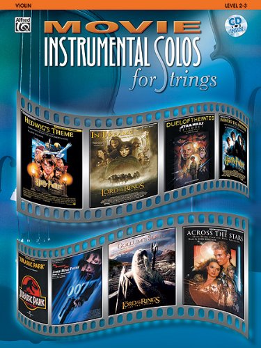 Movie Instrumental Solos Violin B00A2PSFA0 Book Cover