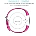 Bands for Fitbit Charge 2, Classic Fitness Replacement Accessories Wrist Band for 2016 Fitbit Charge 2 HR Hot pink