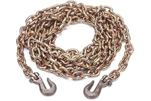 Cargo Equipment Corp. 3/8" x 16 Ft Grade 70 Chain with Grab Hooks