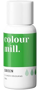 Colour Mill Oil-Based Food Coloring, 20 Milliliters Green