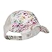 Floral Print Mesh Trucker Cap - White OSFM