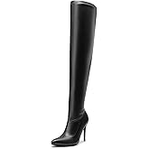 DREAM PAIRS Over The Knee Boots for Women, Women's Thigh High Boots Heel Fall Boots