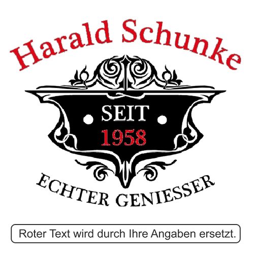 polar-effekt Whiskyglas Personalisiert 320 ml Trink-Glas für Whiskey, Rum und Scotch - Geschenk-Idee für Männer - Motiv-Gravur Wappen – Bild 4