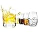 Ouddy 2 Pack Ice Ball Maker Skull Mold, Silicone Ice Cube Trays, Giant Black Skull & Round Ice Cube Maker with 2 Plastic Funnels for Whiskey Wine, Cocktails and Beverages