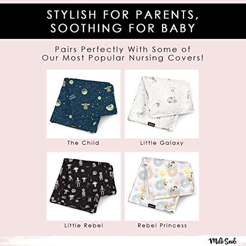 Milk Snob Star Wars Baby Blanket, Rebel Princess Super Soft, Weighted