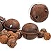 HOLICOLOR 26Pcs Rusty Metal Jingle Bells, 6pcs 9cm/3.5inch Jingle Bells and 20pcs 4cm/1.8inch Jingle Bells, Rusted Jingle Bell for Holiday Decoration, DIY Crafts, etc.