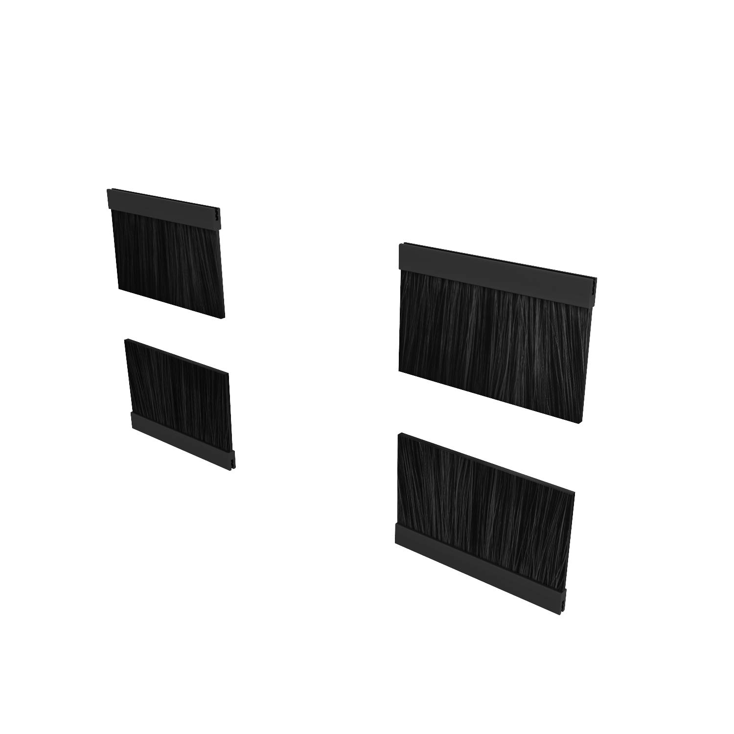 Vertiv VRA2006 rack accessory Cable management panel - Rack accessory (Cable management panel, Black, Metal, 8 pc(s), 450 g)