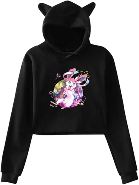 pink cat hoodie with ears