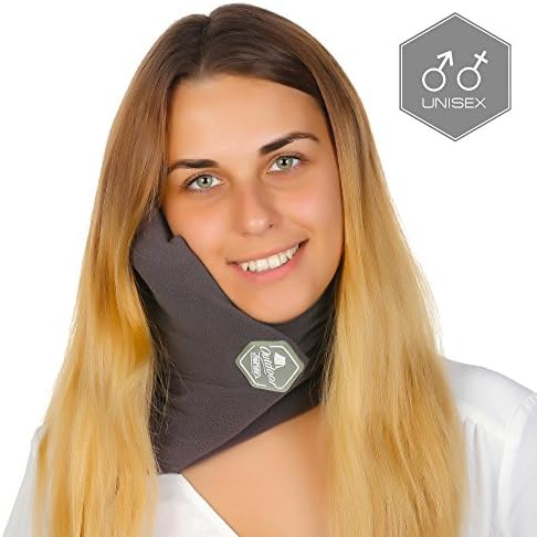 Travel Pillow - Neck Pillow - Flight Pillow - Travel Scarf - Travel Cushion - Airplane Travel Pillow - Neck Wrap Pillow for Men and Women - Lightweight Easy Attachable to Luggage