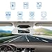 Mirror Dash Camera 7 Inch 1080P IPS Touch Screen 170° Wide Angle Dual Rearview Dash Camera, Car Dashboard Recorder with Parking Monitor WDR Loop Recording