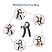 Ruky Hand Grip Strengthener, Hand Grip Exerciser, Hand Grippers, Adjustable Resistance 22-132Lbs (10-60kg), Strength Trainer, Hand Squeezer, Forearm Grip Workout for Athletes Pianists Rock Climbers