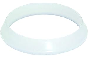 EZ-FLO 1-1/2 x 1-1/4 Inch Slip Joint Washer, Pack of 100, White Polyethylene, 36217