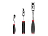 TEKTON 1/4, 3/8, 1/2 Inch Drive Flex Head