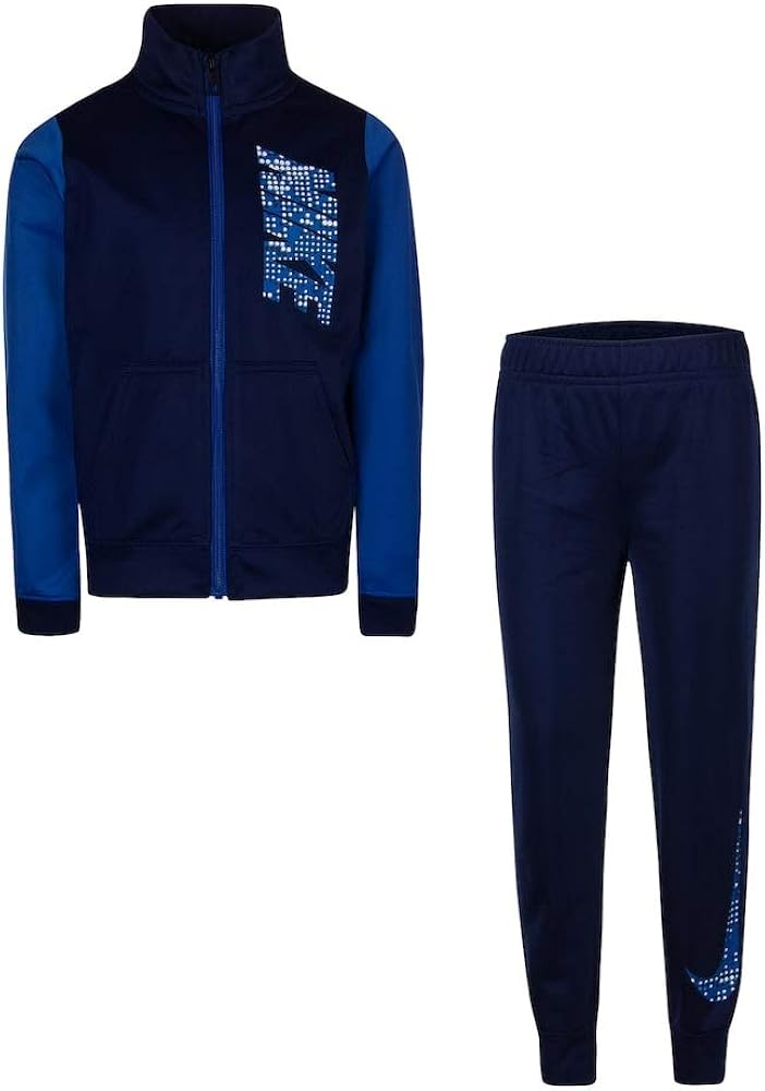 Nike Boy`s Dri Fit Jacket & Pants 2 Piece Set Clothing