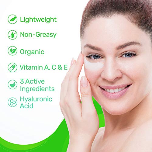 Anti-Aging Skincare Kit; Includes Probiotic Facial Serum, Eye Cream, Moisturizer and Neck Cream; hydrating formula for aging skin, fine lines and wrinkles