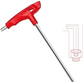 WISEUP 6mm t handle allen wrench set Metric,CR-V heavy duty hex key set with long arm