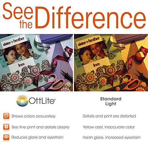 "OttLite Space Saving LED Magnifier Desk Lamp" - Image 2