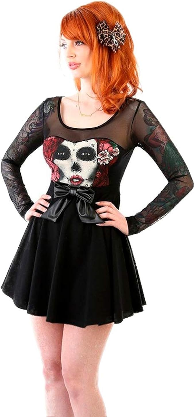 black skater dress amazon