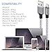 TAKAGI Phone Charger 3PACK 6Feet Extra Long Nylon Braided USB Charging Cable High Speed Connector Data Sync Transfer Cord Compatible with Phone XS MAX/XR/XS/X/8/7/Plus/6S/6/SE/5S/5C