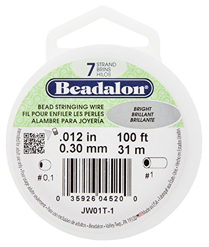 Beadalon 7 Bright .012in 100ft - BDC-301.12