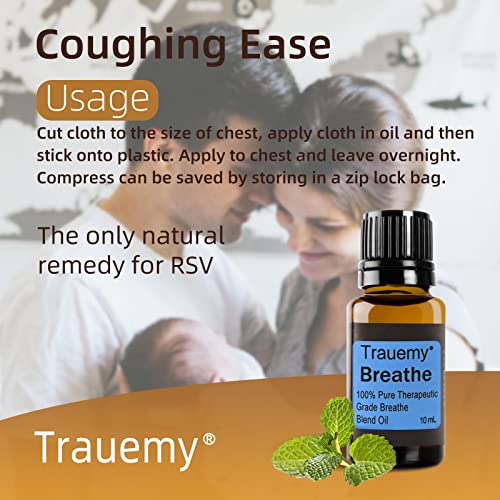 Breathe Oil Essential Oil Blend 100 Therapeutic Grade Breathe