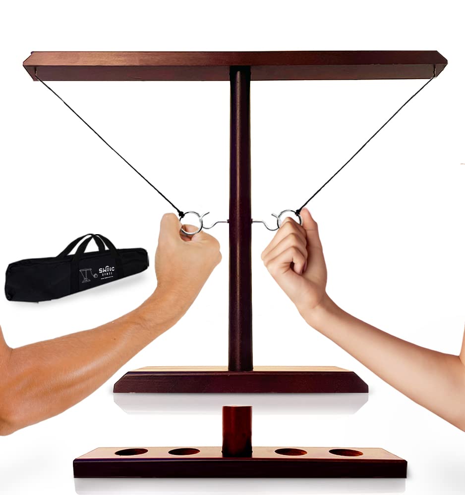 Swooc Games® - Battle Hooks XL Hook and Ring Game with Ladder - 20 ...