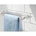 iDesign Reo Metal Power Lock Suction Towel Bar Rack for Bathroom, Kitchen Use, 1.75