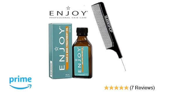 Amazon Com Enjoy Hair Skin Treatment Oil With Sleek Steel Pin