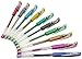 Sargent Art 10 Count Assorted Color Metallic Gel Pens, Non-toxic, Magical Ink Pens, Art Marker Pens For Drawing, Journaling, Doodling, Adult Colouring Books