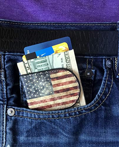 New York ReactionMoney Clip with American Flag USA flag Money Clip