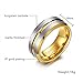 loversring His and Hers Couples Rings Women 10K Yellow Gold Filled Cz Bridal Sets Men Tungsten Carbide Wedding Band Wedding Ring Set