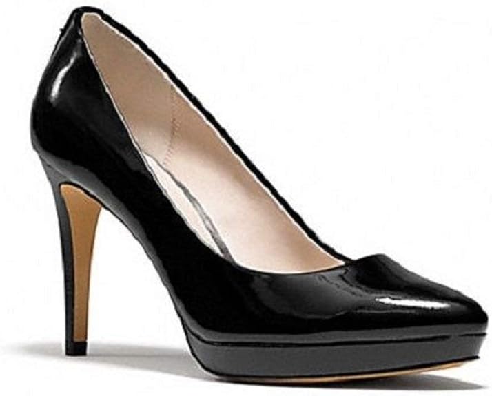 COACH Giovanna Women�s Black Patent Pumps