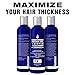 Hair Thickness Maximizer Hair Growth Shampoo for Men - Hair Thickening Shampoo Best Treatment for Thinning and Hair Loss. Paraben Free, with Argan Oil