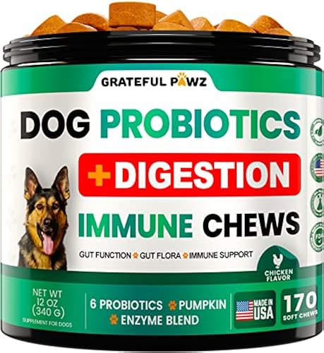 Grateful Pawz No Poo Chews Stool Eating Deterrent for Dogs