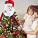 OurWarm Large Santa Christmas Tree Topper for Christmas Tree Decorations