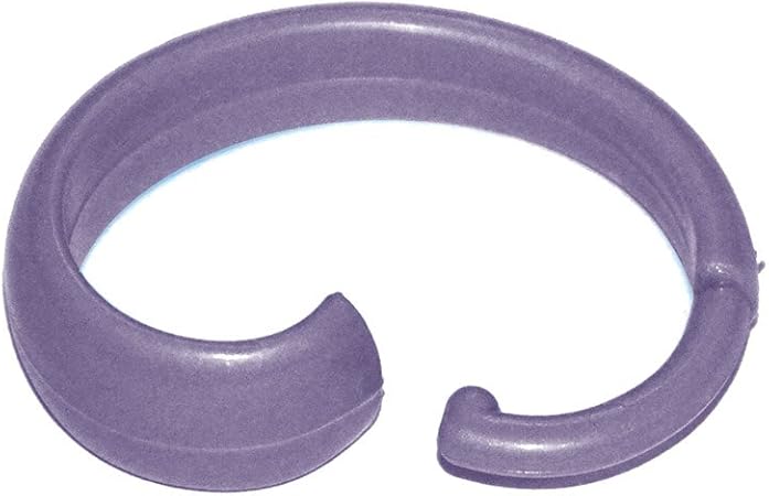 Amazon Com Carnation Lilac Hang Ease 12 Piece Plastic Shower