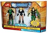 Mattel DC Universe Infinite Heroes Crisis Series 3 Pack 4 Inch Tall Action Figures Set #5 - Green Lantern, Black Canary and Green Arrow with Bow by DC Comics