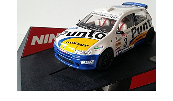 SCX Scalextric Slot Ninco 50289 Fiat Punto Super 1600: Amazon ...