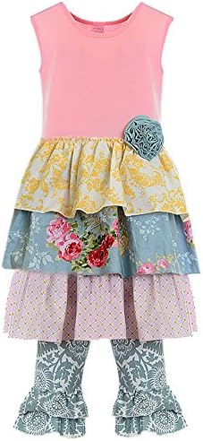 Giggle Moon Big Girls' Esther Garden of Eden Set 8 Pink