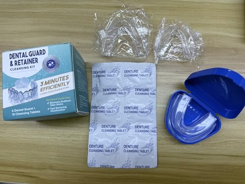 Bite Night Bruxism Night Protection for Teeth and Jaw, Optimal Comfort & Durable Protection, Anti Teeth Grinding, Self-Modeling, Bruxism, 4pcs